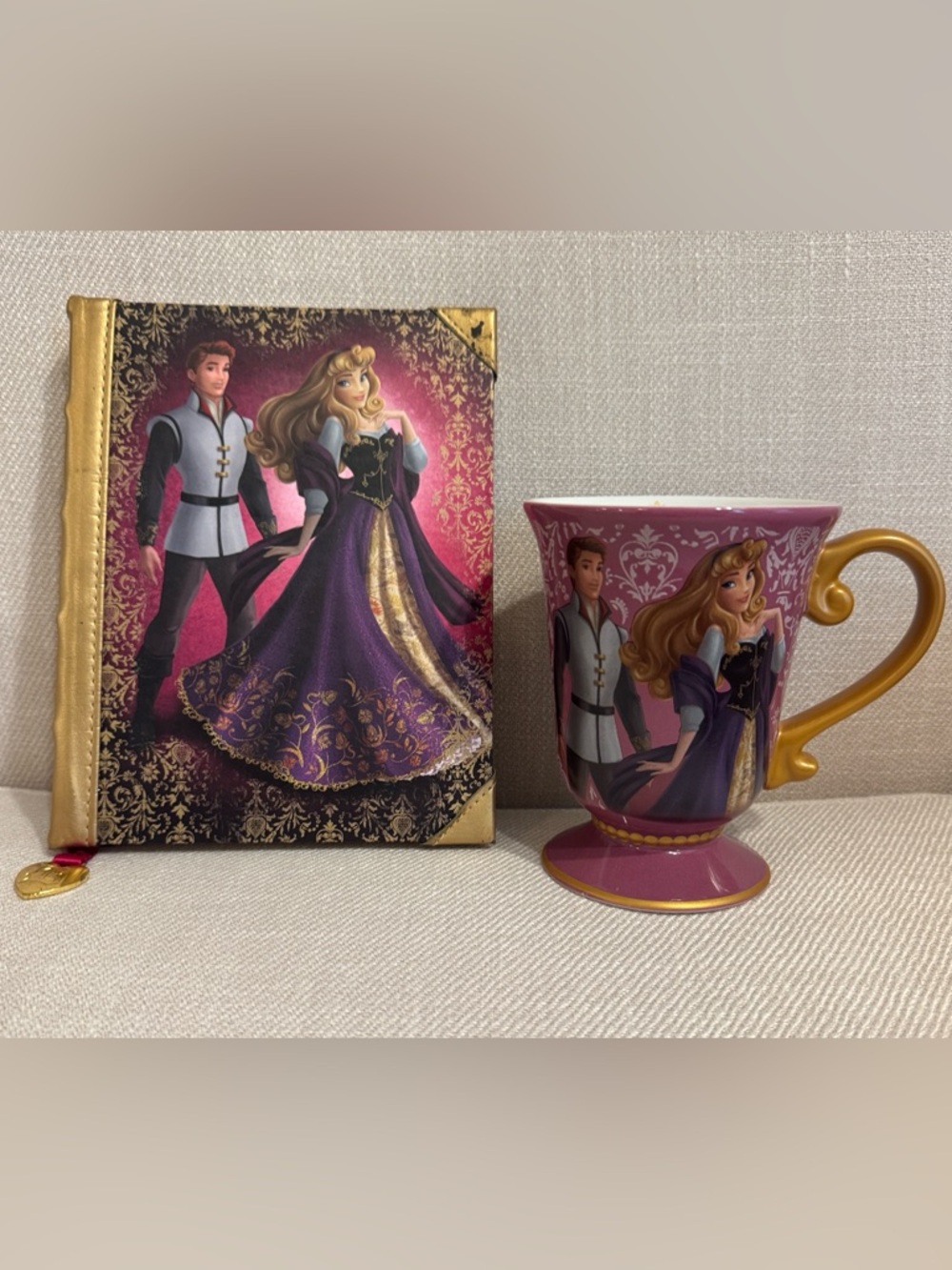 Disney Fairytale Designer Collection Aurora Princess Mug and Journal Set